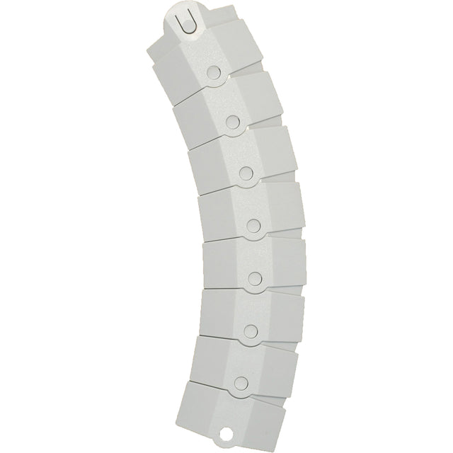 Small Ultra-Sidewinder Cable Protection System® with Endcaps, 39.5" x 3" x 0.8", 2000 lbs. (1 tons)