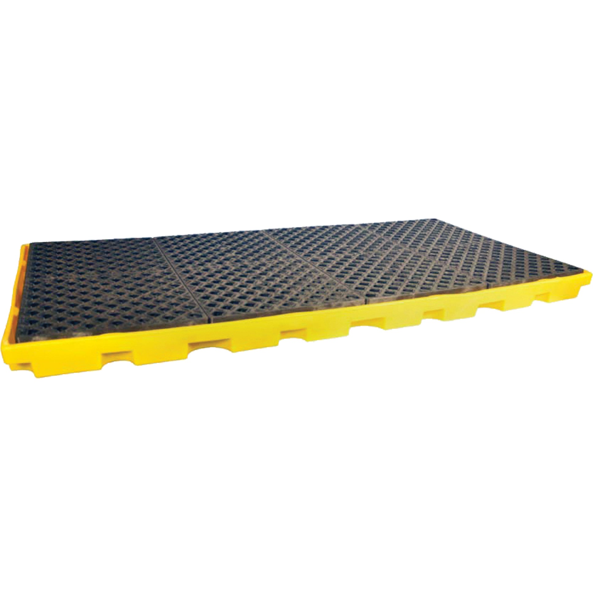 Ultratech 8-Drum Ultra-Spill Deck®, 75 US gal. Spill Capacity, 98.5" x 50" x 5.3"