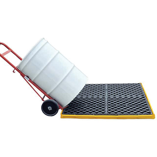 Ultratech 1-Drum Flexible Ultra-Spill Deck® Bladder System, 77 US gal. Spill Capacity, 27" x 24" x 5"