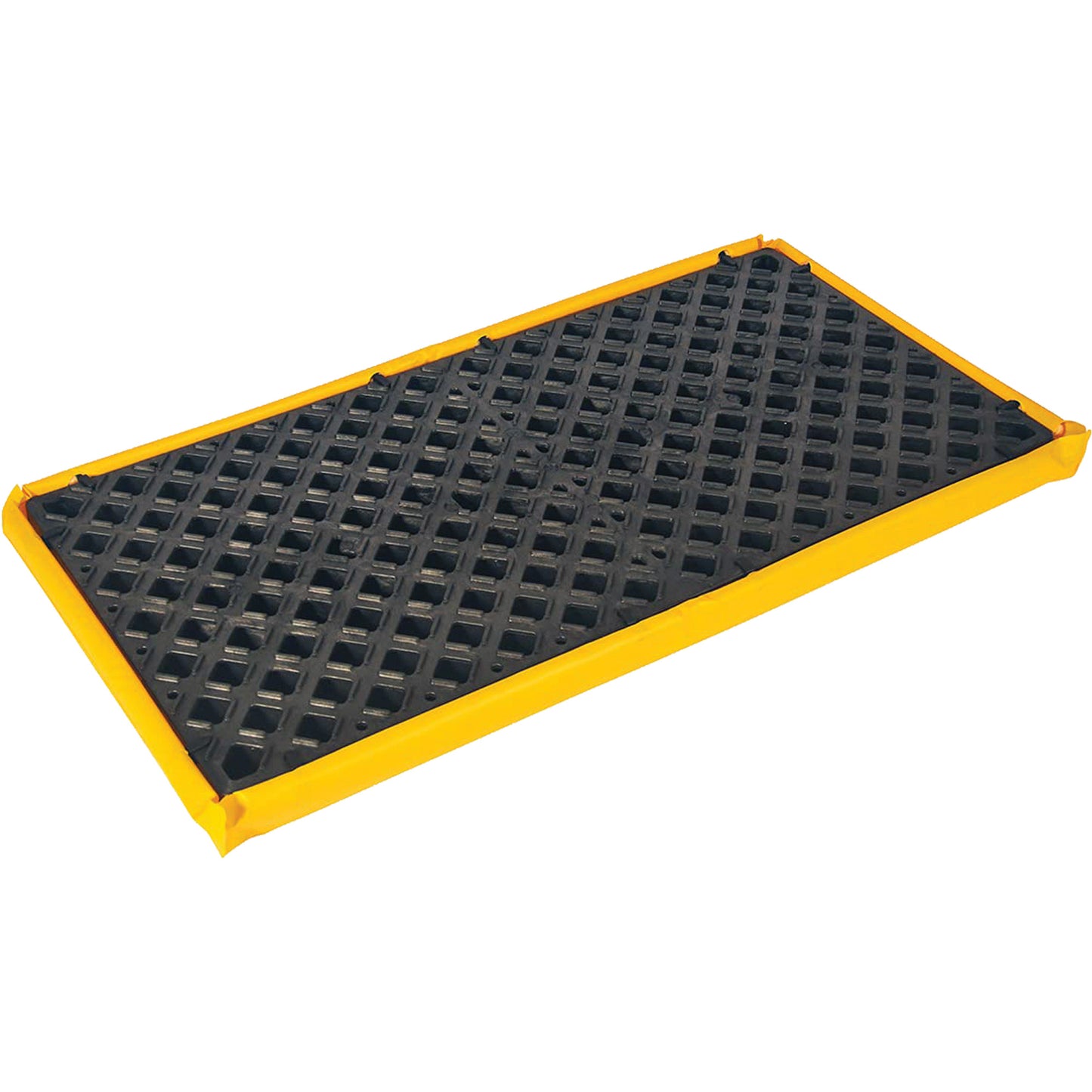 Ultratech 2-Drum Flexible Ultra-Spill Deck®, 11 US gal. Spill Capacity, 48" x 24" x 2.5"