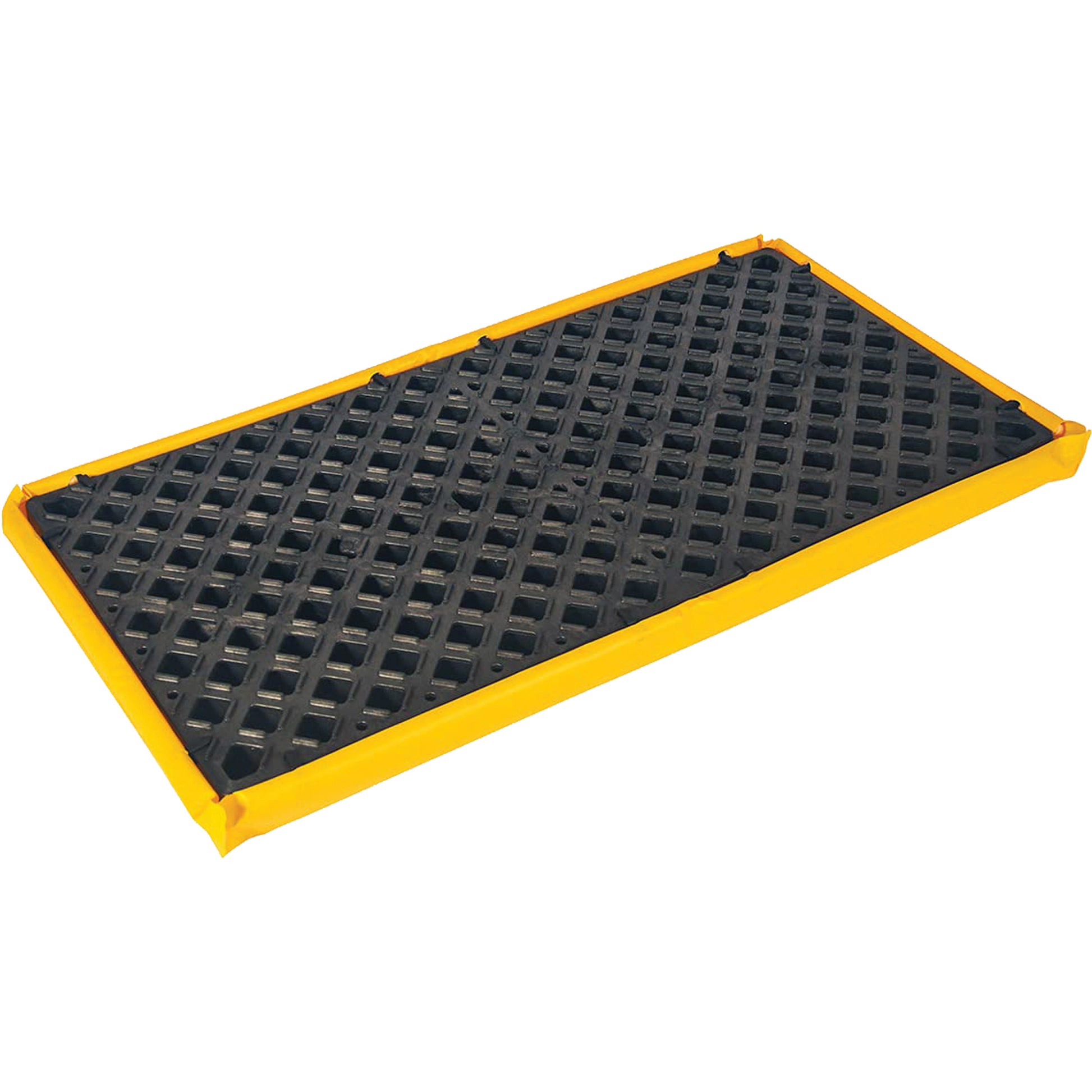 Ultratech 2-Drum Flexible Ultra-Spill Deck®, 11 US gal. Spill Capacity, 48" x 24" x 2.5"