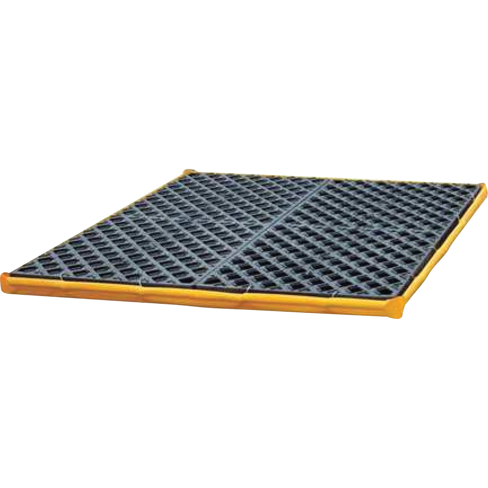 Ultratech 4-Drum Flexible Ultra-Spill Deck®, 22 US gal. Spill Capacity, 48" x 48" x 2.5"
