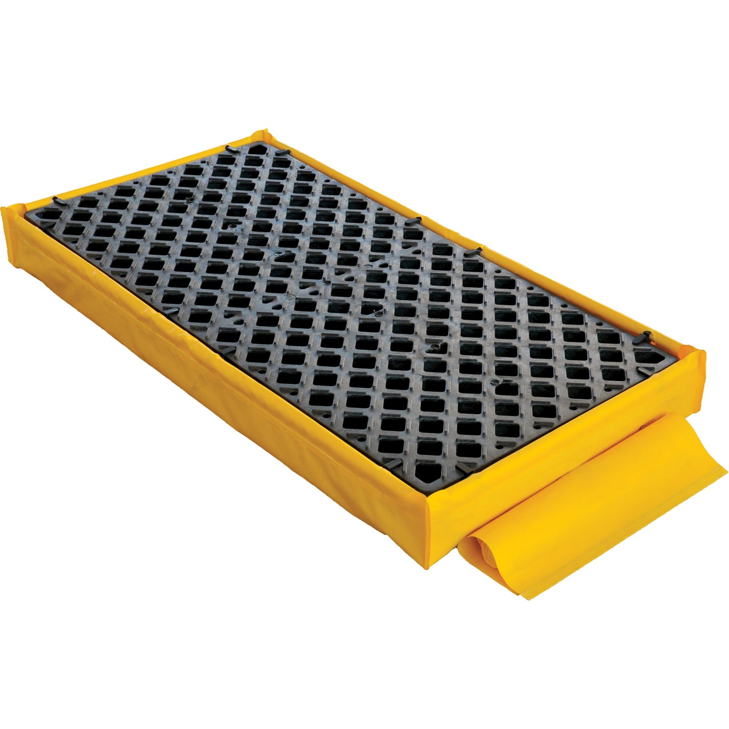 Ultratech 2-Drum Flexible Ultra-Spill Deck® Bladder System, 88 US gal. Spill Capacity, 48" x 27" x 5"