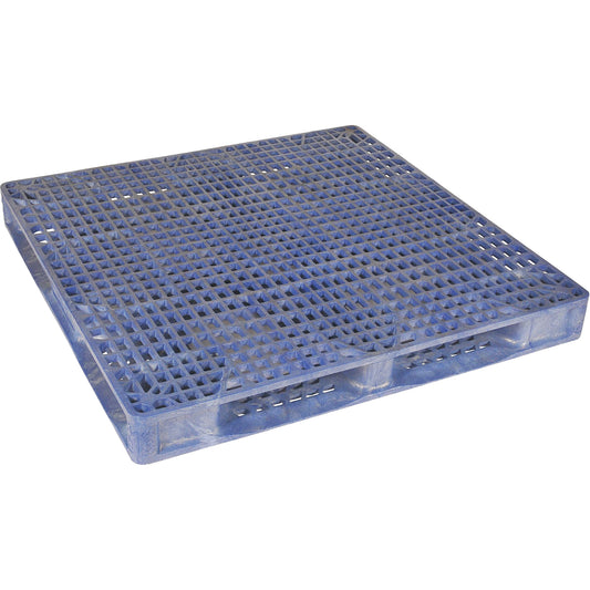 Ultratech 4-Drum Ultra-Spill King® Flat Deck Pallet (Only), 85 US gal. Spill Capacity, 48.8" x 48.8" x 5.5"