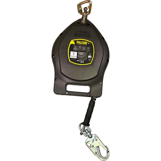 Honeywell Falcon™+ Self-Retracting Lifeline, 50', Galvanized Steel, Swivel