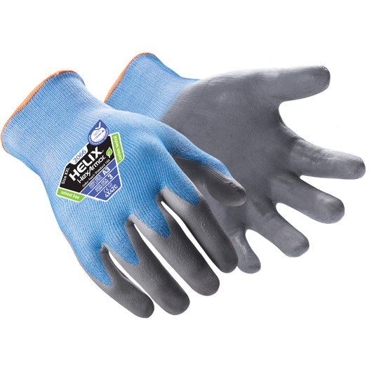 Hexarmor Helix® 2066 Cut-Resistant Gloves, Size 6/X-Small, 15 Gauge, Foam Nitrile Coated, Dyneema® Shell, ASTM ANSI Level A3