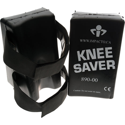 Impacto Knee Saver Strain Reliever, Hook and Loop Style, Foam Caps, Foam Pads