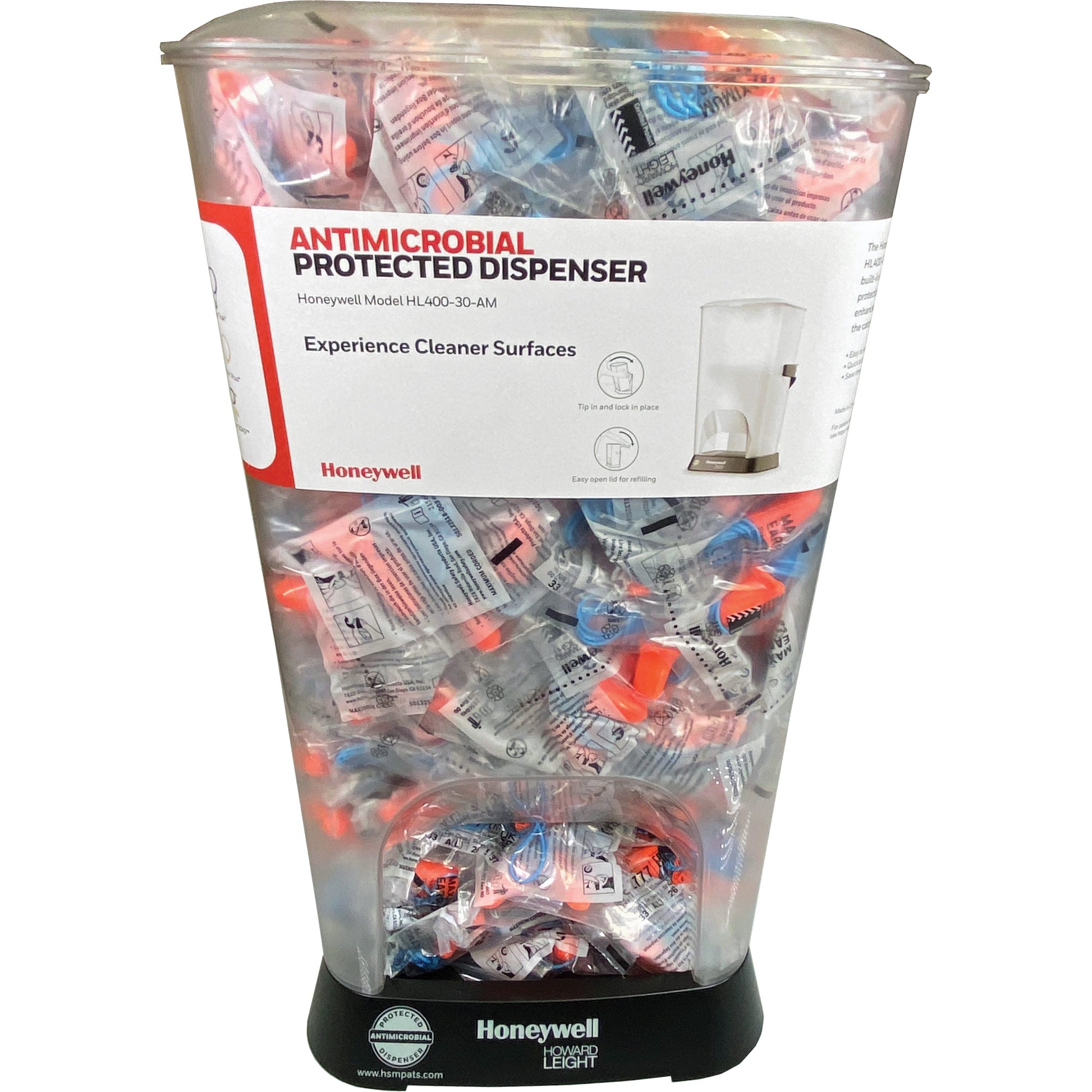 Honeywell HL400 AM Corded Earplug Dispenser with Max-30 Earplugs Canister