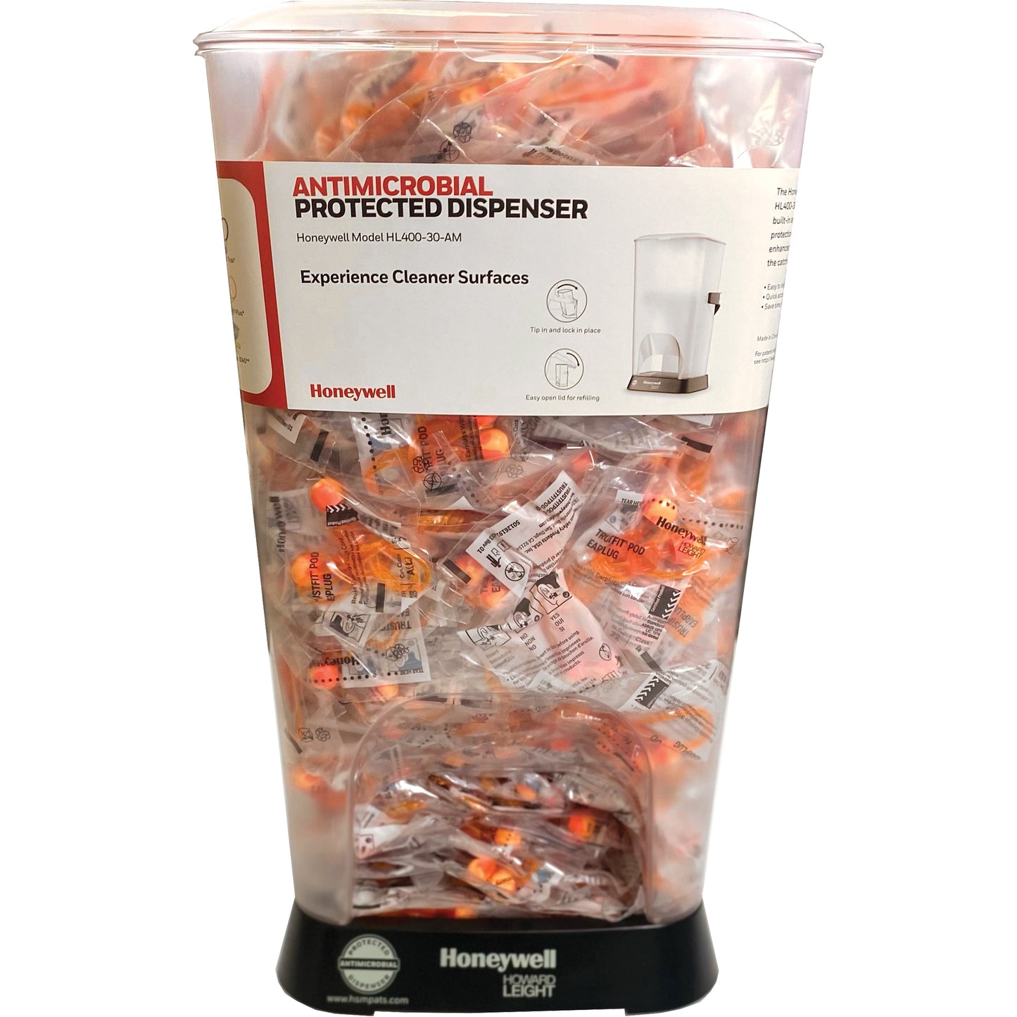 Honeywell HL400 AM Corded Earplug Dispenser with TF-30 Earplugs Canister