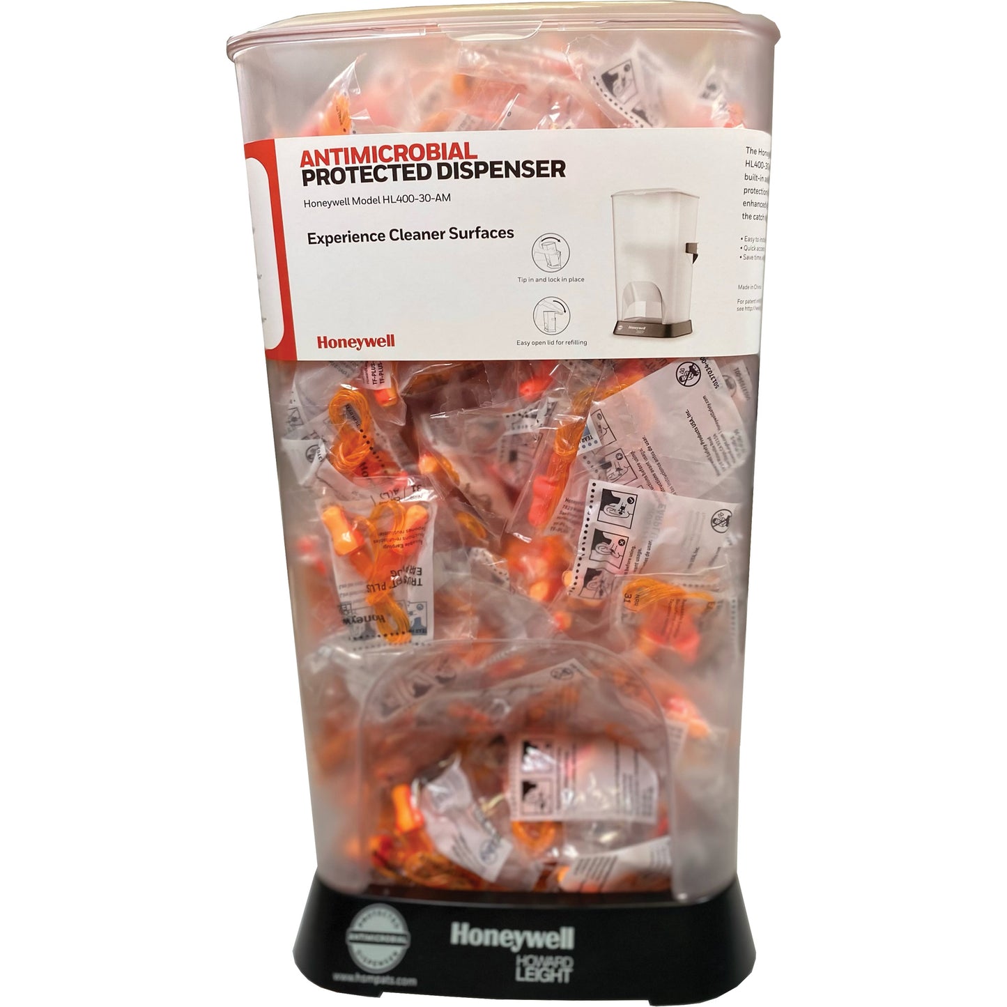 Honeywell HL400 AM Corded Earplug Dispenser with TFP-30 Earplugs Canister