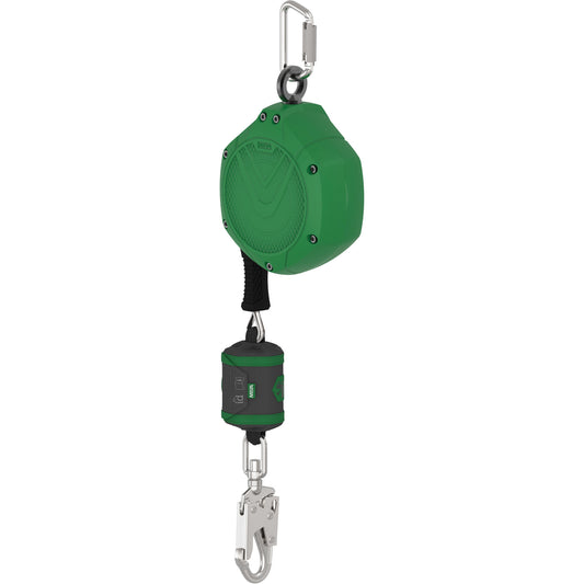 MSA V-Shock® Edge Leading Edge Self-Retracting Lanyard, 50', Galvanized Steel, Swivel