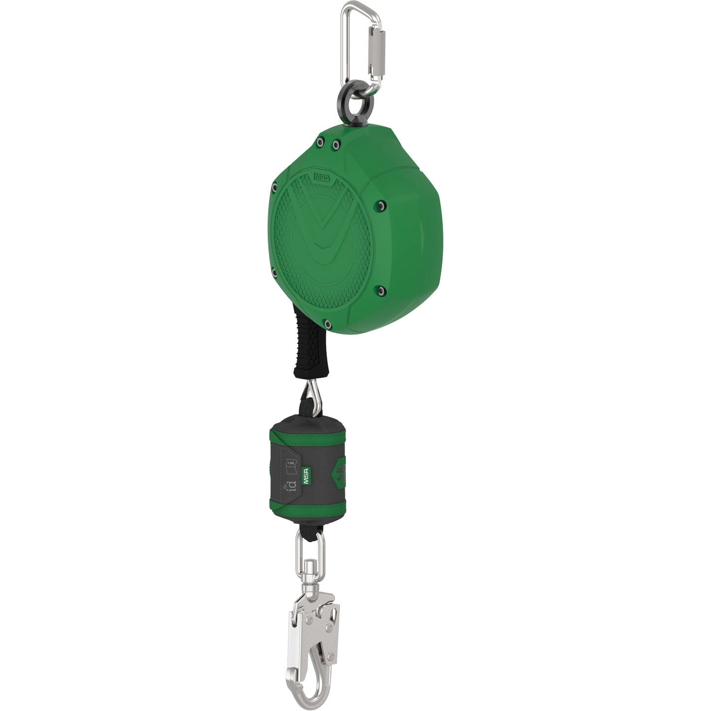 MSA V-Shock® Edge Leading Edge Self-Retracting Lanyard, 30', Galvanized Steel, Swivel