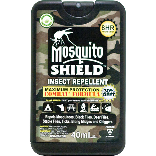 Protective Industrial Products Pocket-Sized Mosquito Shield™ Insect Repellent, 30% DEET, Spray, 40 ml