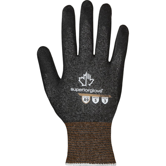 Superior Glove Works Ltd. Ultra-Thin Cut-Resistant Gloves, Size X-Large/10, 21 Gauge, Nitrile Coated, TenActiv™ Shell, ASTM ANSI Level A9