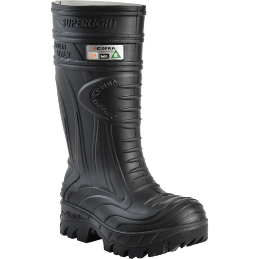  Thermic Work Boots, Nitrile/Polyurethane, Puncture Resistant Sole, Size 10