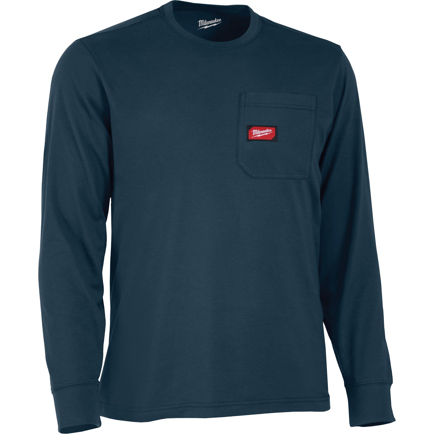 Milwaukee Gridiron™ Long-Sleeved Pocket-T-Shirt, Men's, 3X-Large, Blue