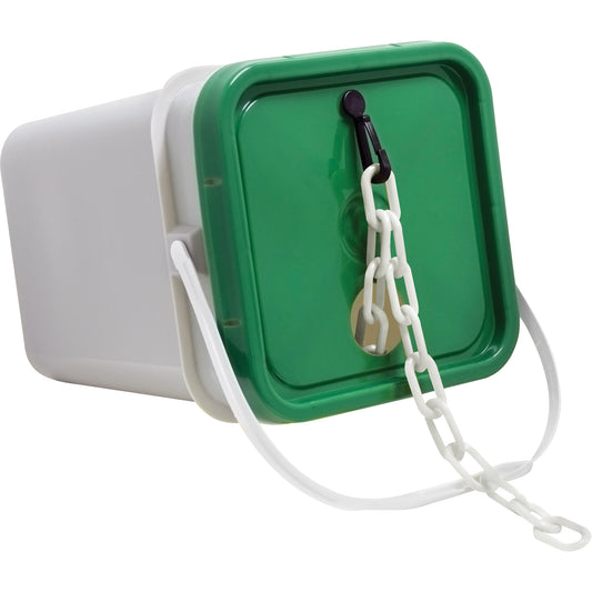 Mr. Chain Plastic Safety Chain, White