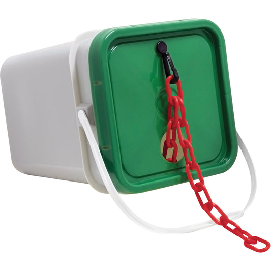Mr. Chain Plastic Safety Chain, Red