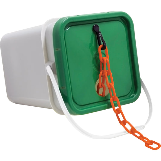 Mr. Chain Plastic Safety Chain, Orange