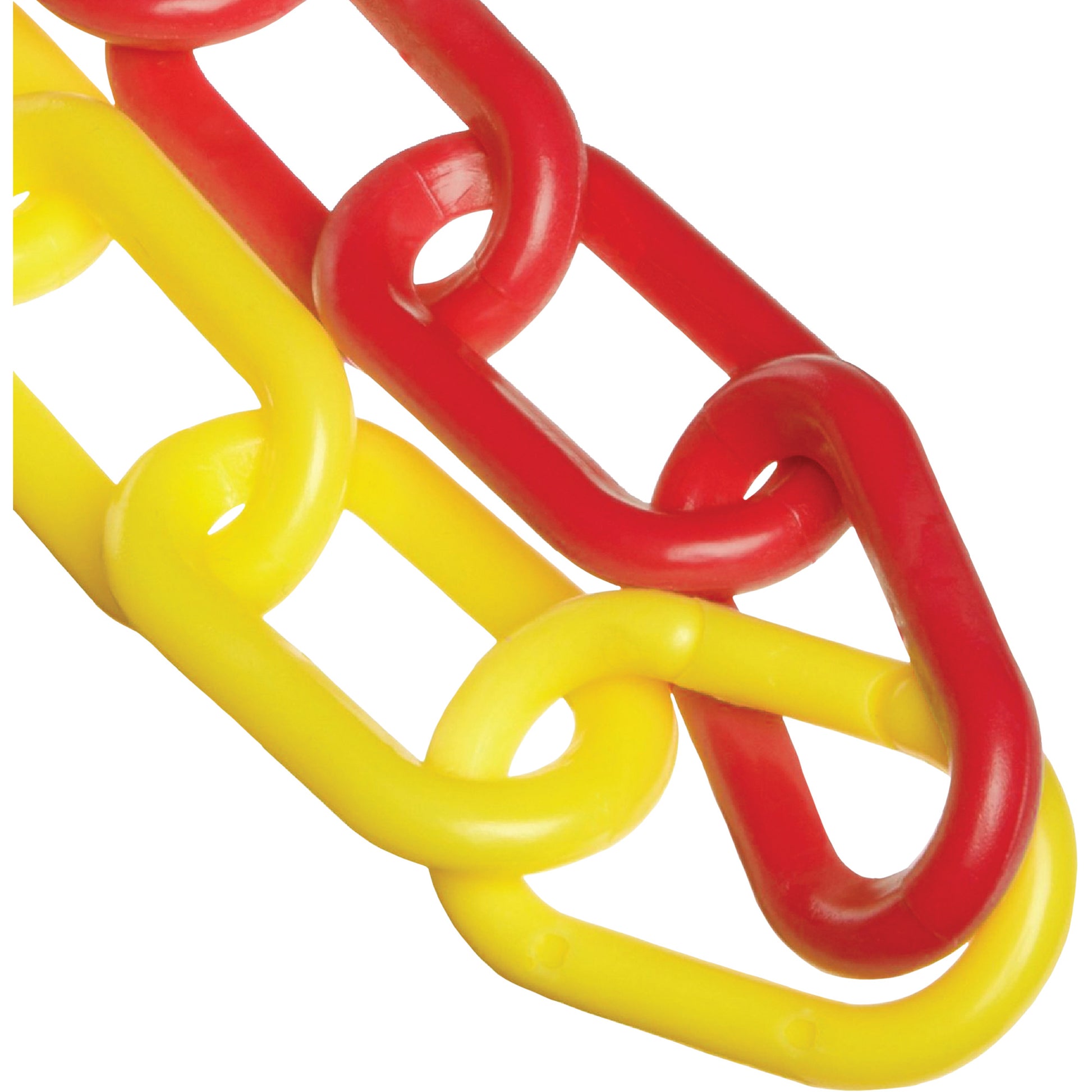 Mr. Chain Plastic Safety Chain, Red/Yellow
