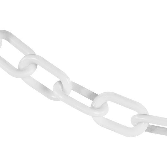 Mr. Chain Heavy-Duty Plastic Safety Chain, White