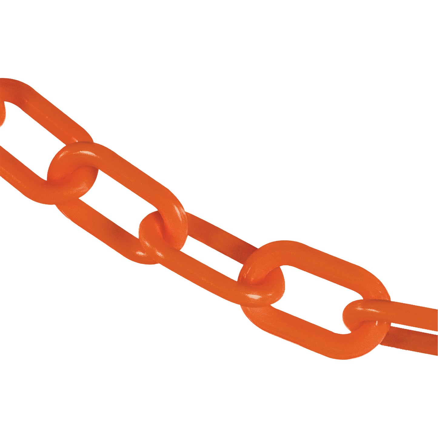 Mr. Chain Heavy-Duty Plastic Safety Chain, Orange