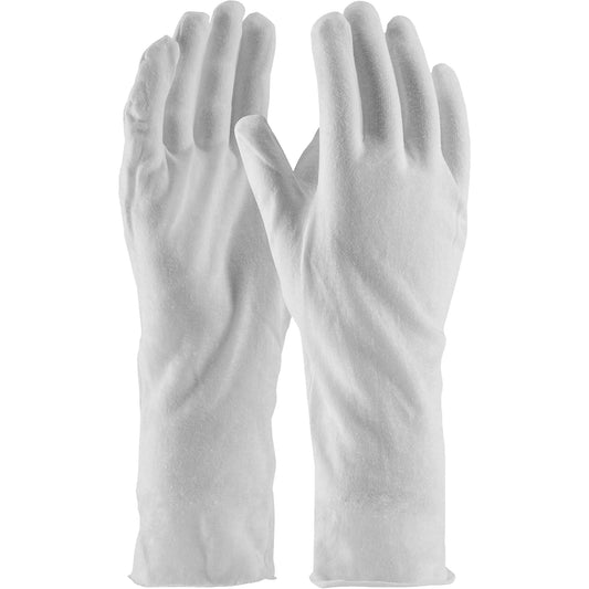 Protective Industrial Products CleanTeam® Premium Inspection Gloves, Cotton, Unhemmed Cuff, One Size