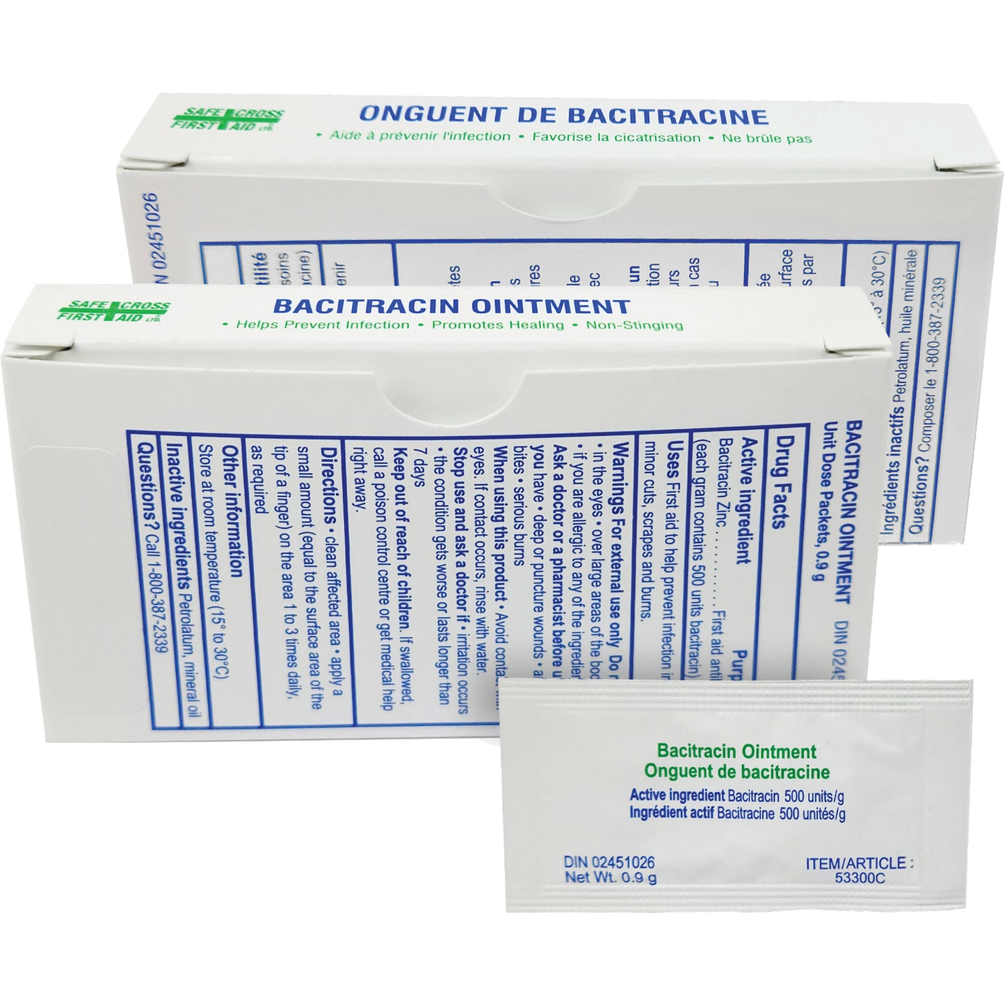 Safecross Bacitracin Zinc, Ointment, Antibiotic