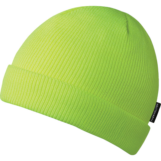 Pioneer 5567A Toque, Acrylic Lining, One Size, High-Visibility Lime-Yellow