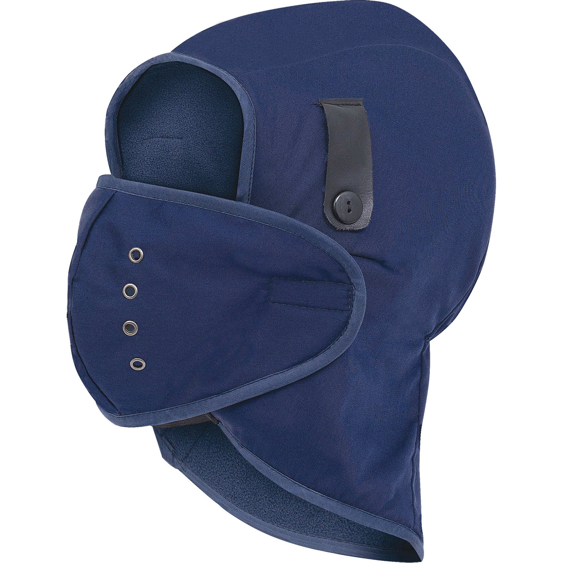 Pioneer 566N Hardhat Liner, Fleece Lining, One Size, Navy Blue