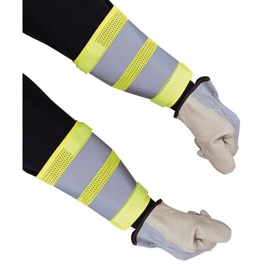Pioneer 164A High-Visibility Yellow 8" Traffic Cuffs