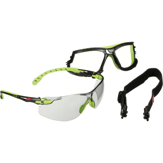 3M Solus™ 1000 Series Safety Glasses, Grey Lens, Anti-Fog/Anti-Scratch, ANSI Z87+/Meets/Exceeds CSA Z94.3