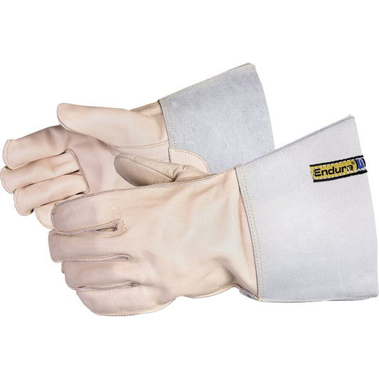 Superior Glove Works Ltd. Welder's Gloves with Kevlar® Sewn Out-Seams, Split Cowhide, Size 9