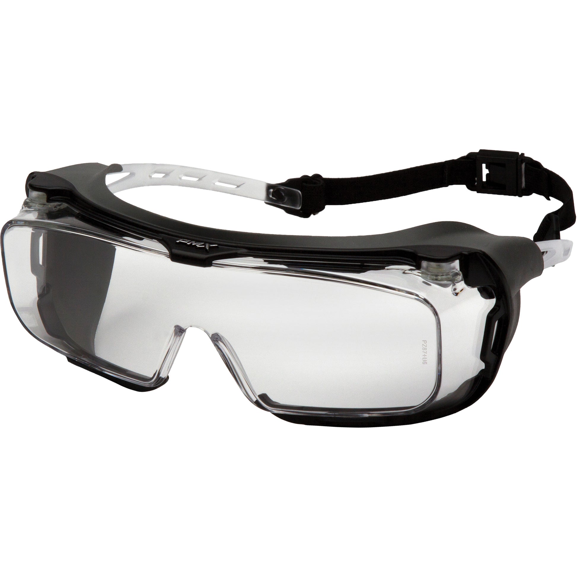 Pyramex Cappture™ Plus Safety Goggles, Clear Lens, Anti-Fog, Closed Vent