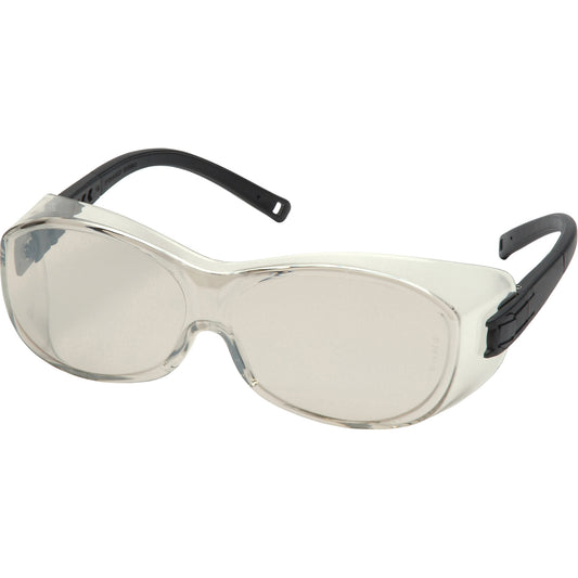 Pyramex OTS® Safety Glasses, Indoor/Outdoor Mirror Lens, ANSI Z87+/Meets/Exceeds CSA Z94.3