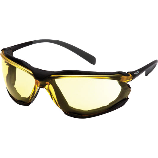 Pyramex Proximity® Safety Glasses, Amber Lens, Anti-Fog, ANSI Z87+/Meets/Exceeds CSA Z94.3