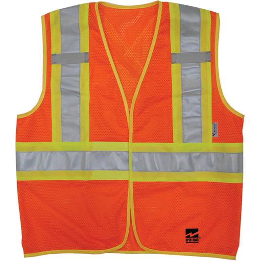Viking Open Road® “BTE” Vest, High Visibility Orange, 4X-Large/5X-Large