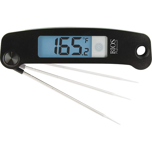 BIOS Folding Pocket Thermometer, Digital