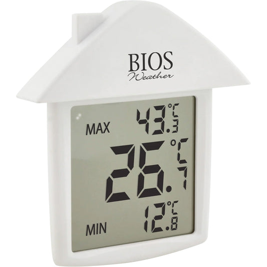 Suction Cup Thermometer, Non-Contact, Digital, -13-122°F (-25-50°C)