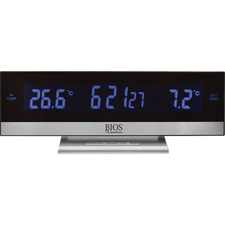 Indoor/Outdoor Thermometer with Alarm, Non-Contact, Digital, -22-140°F (-30-60°C)