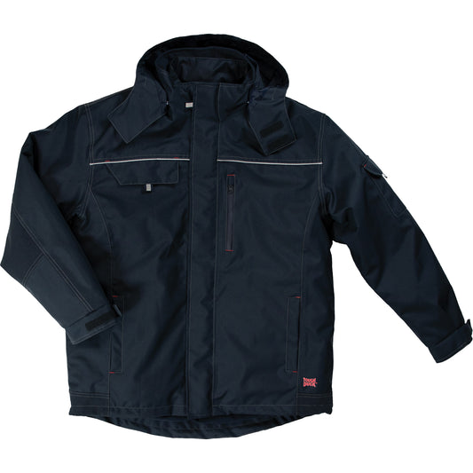 Tough Duck Waterproof Oxford 3-in-1 Parka, Men's, Large (Tall), Navy Blue