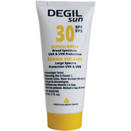 Degil Sunscreen, SPF 30, Lotion