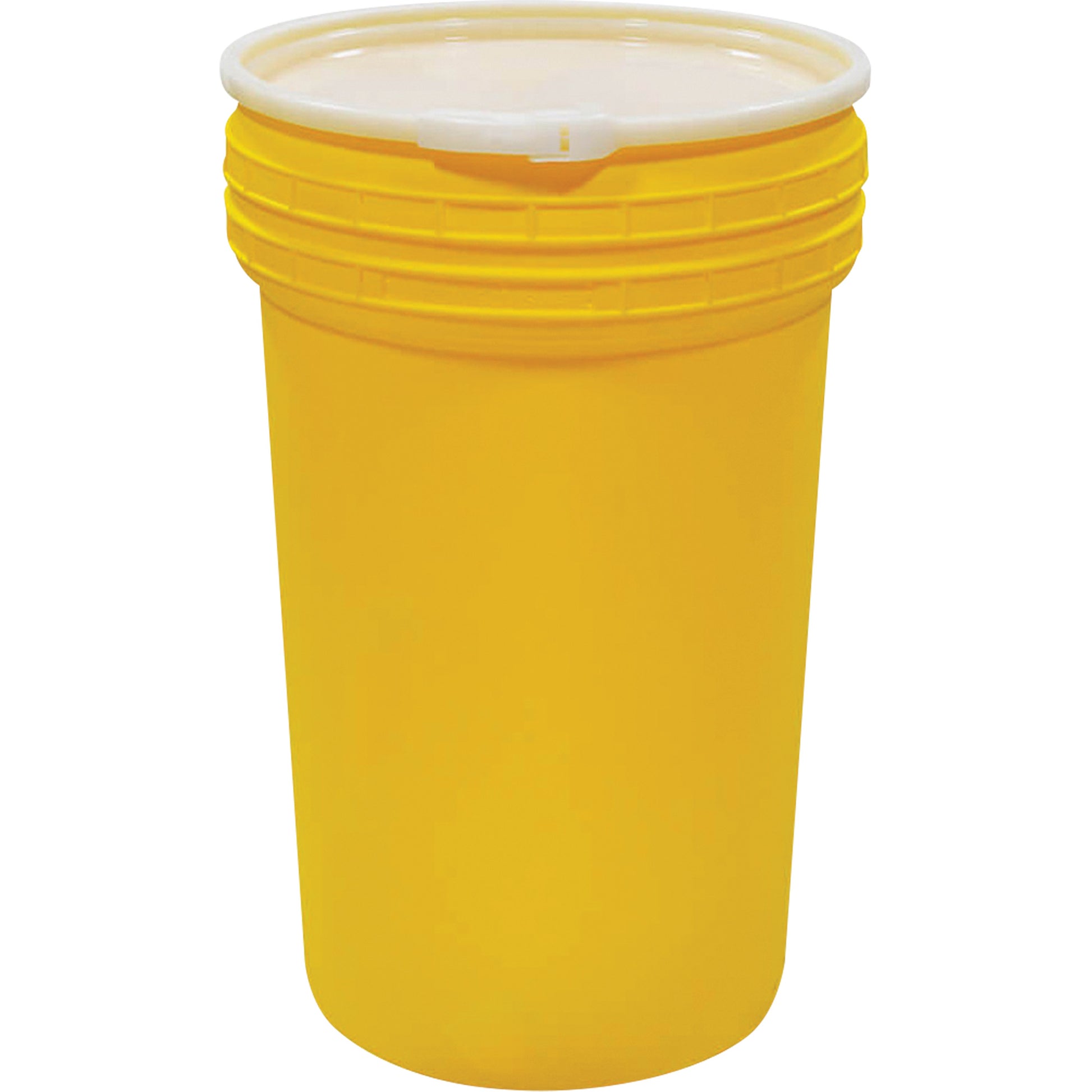 Enpac Plastic Lab Pack Nestable Drum with Lever-Lock, 55 US gal., Mobile