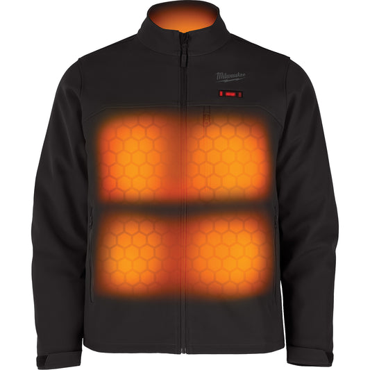 Milwaukee M12™ Heated Toughshell™ Jacket with Battery, Men's, Small, Black