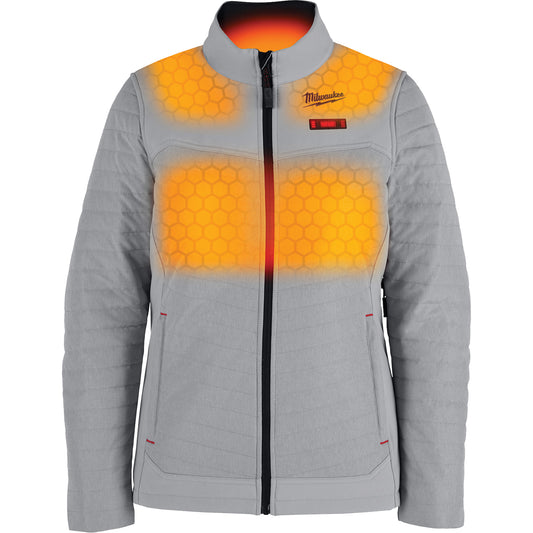 Milwaukee M12™ Heated Axis™ Jacket with Battery, Women's, 2X-Large, Grey