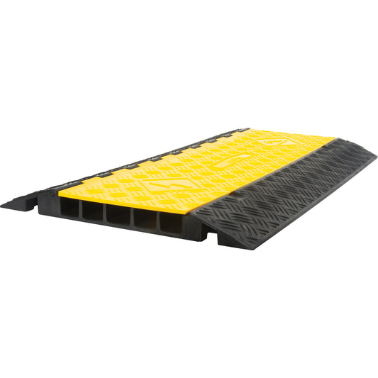 Zenith Safety Products Polyurethane Cable Protector, 5 Channels, 35.43" L x 19.69" W x 2" H