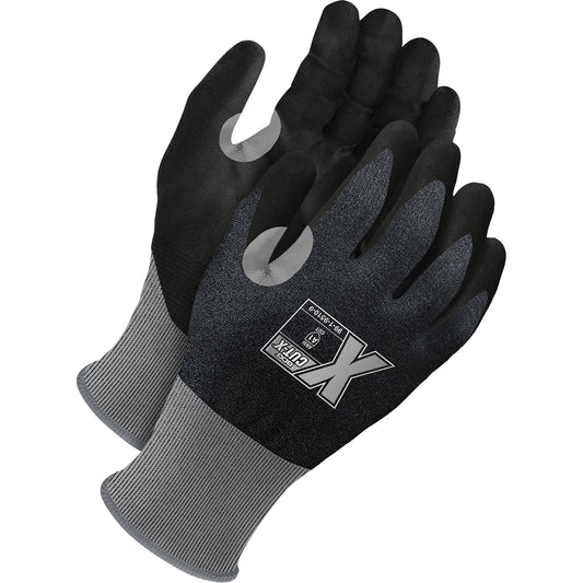 Bob Dale Gloves Cut-X Cut-Resistant Touchscreen Gloves, Size 10, 21 Gauge, Polyurethane Coated, Nylon Shell, ASTM ANSI Level A1