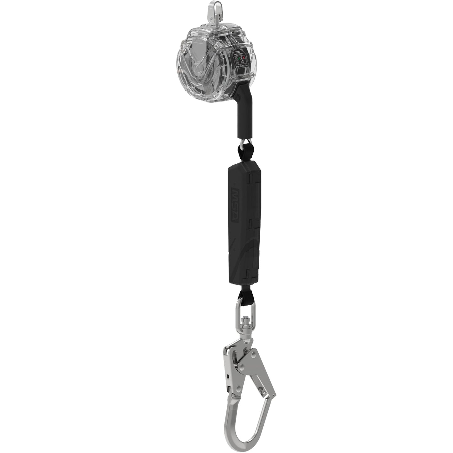 MSA V-TEC™ 36CLS Personal Fall Limiter-Cable, 10', Galvanized Steel, Swivel