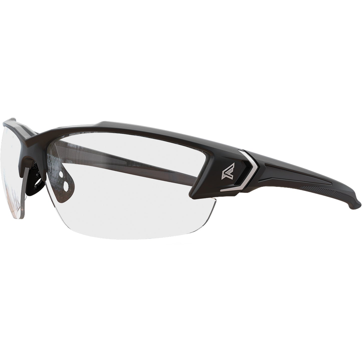Edge Safety Eyewear Khor G2 Safety Glasses, Clear Lens, Polarized/Vapour Barrier, ANSI Z87+/Meets/Exceeds CSA Z94.3