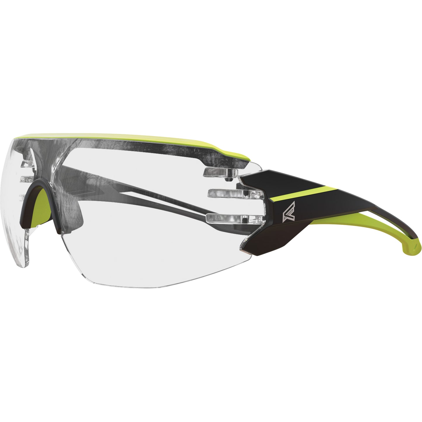 Edge Safety Eyewear Taven Safety Glasses, Clear Lens, Polarized/Vapour Barrier, ANSI Z87+/Meets/Exceeds CSA Z94.3